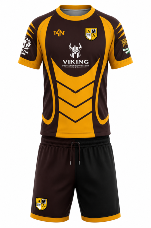 Rugby Match Jersey & Shorts — Men — Relaxed (Home)