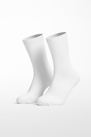 White Grip Socks Midcalf